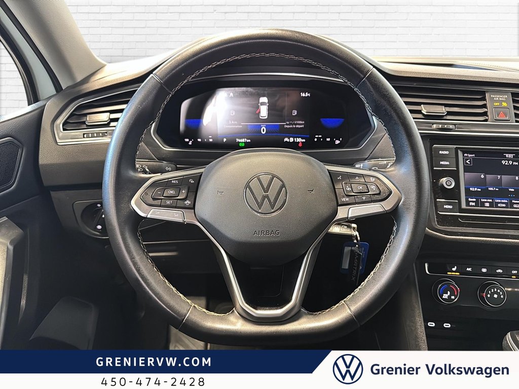 Volkswagen Tiguan Trendline, AWD, Ensemble de 8 Pneus et Jantes 2023 à Mascouche, Québec - 9 - w1024h768px