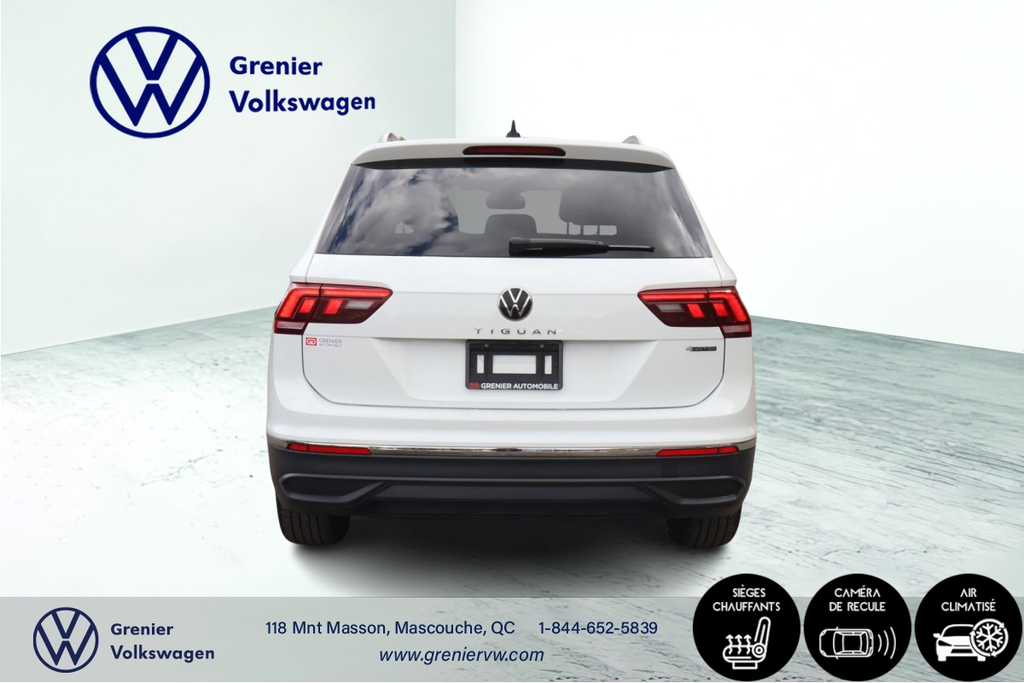 2024 Volkswagen Tiguan Comfortline, Cuir, Carplay, 4Motion in Mascouche, Quebec - 7 - w1024h768px
