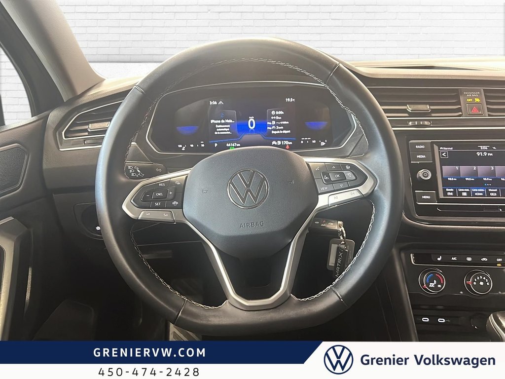 2024 Volkswagen Tiguan TRENDLINE+4MOTION+BAS KM in Terrebonne, Quebec - 19 - w1024h768px