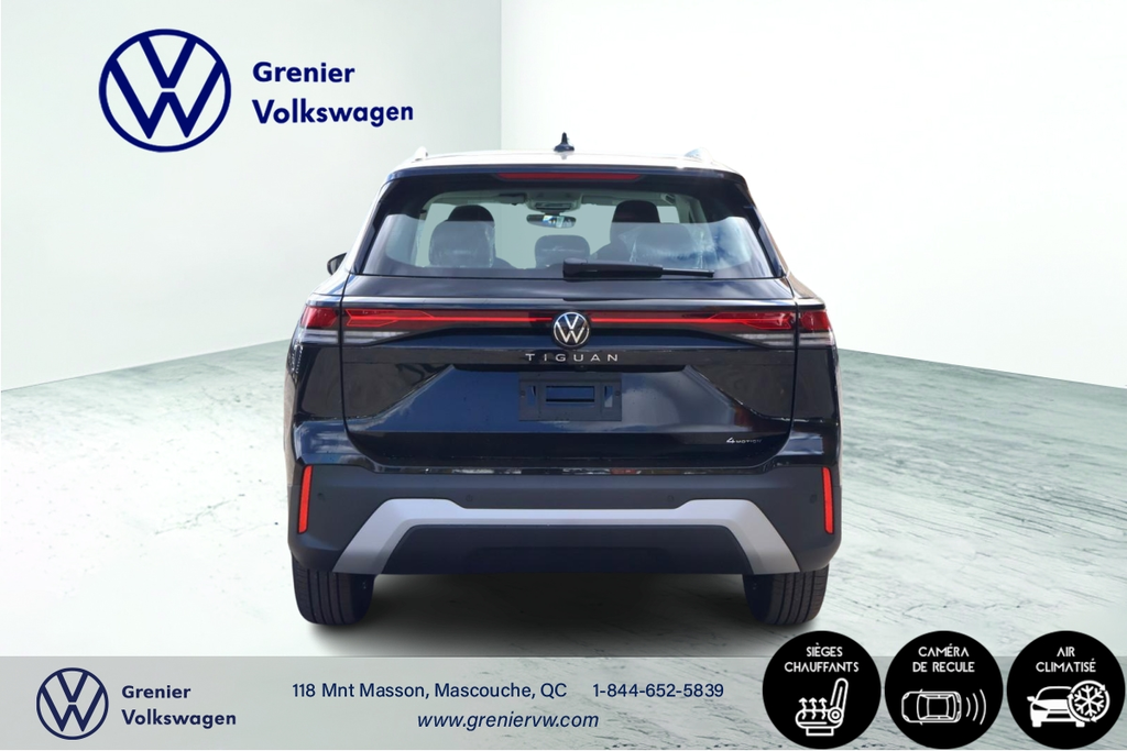 2026 Volkswagen Tiguan Trendline 4MOTION in Mascouche, Quebec - 5 - w1024h768px