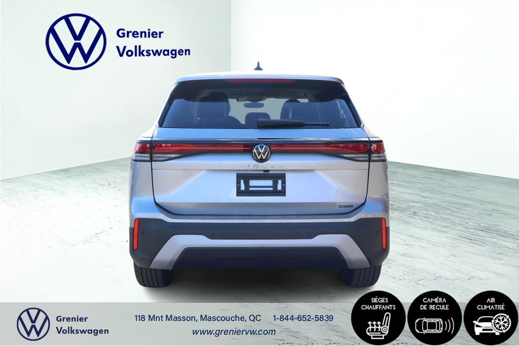 2026 Volkswagen Tiguan Comfortline 4MOTION in Mascouche, Quebec - 5 - w1024h768px