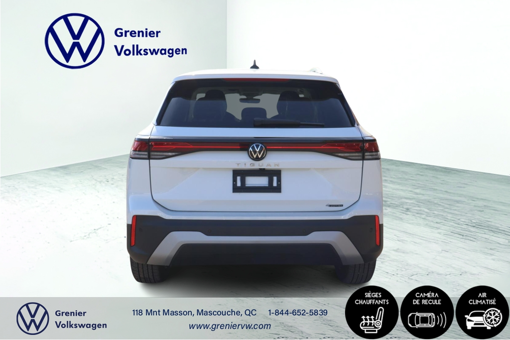 2026 Volkswagen Tiguan Comfortline 4MOTION in Mascouche, Quebec - 5 - w1024h768px