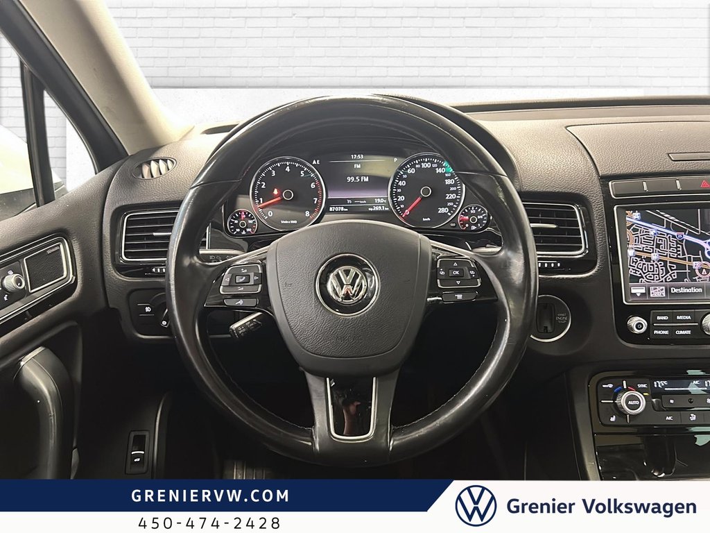 2017 Volkswagen Touareg Sportline, Cuir, Toit, Gps, Caméra in Terrebonne, Quebec - 12 - w1024h768px