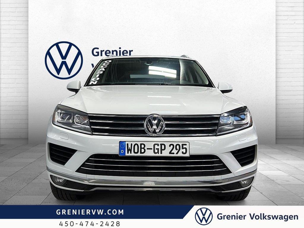 2017 Volkswagen Touareg Sportline, Cuir, Toit, Gps, Caméra in Terrebonne, Quebec - 2 - w1024h768px