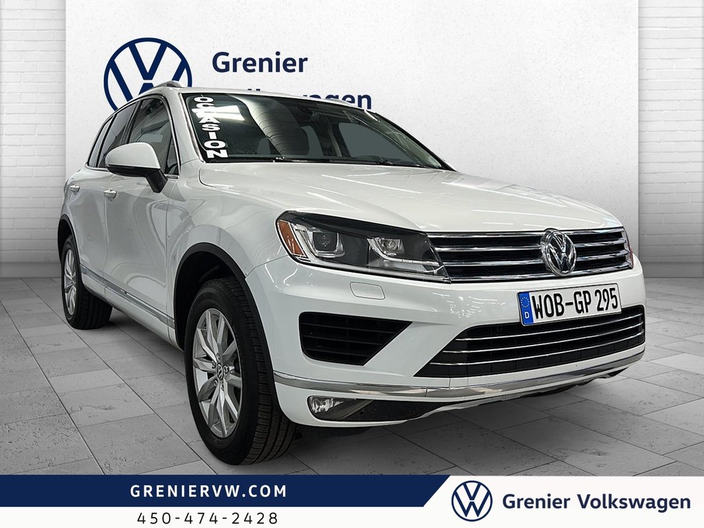 2017 Volkswagen Touareg Sportline, Cuir, Toit, Gps, Caméra in Terrebonne, Quebec - 10 - w1024h768px