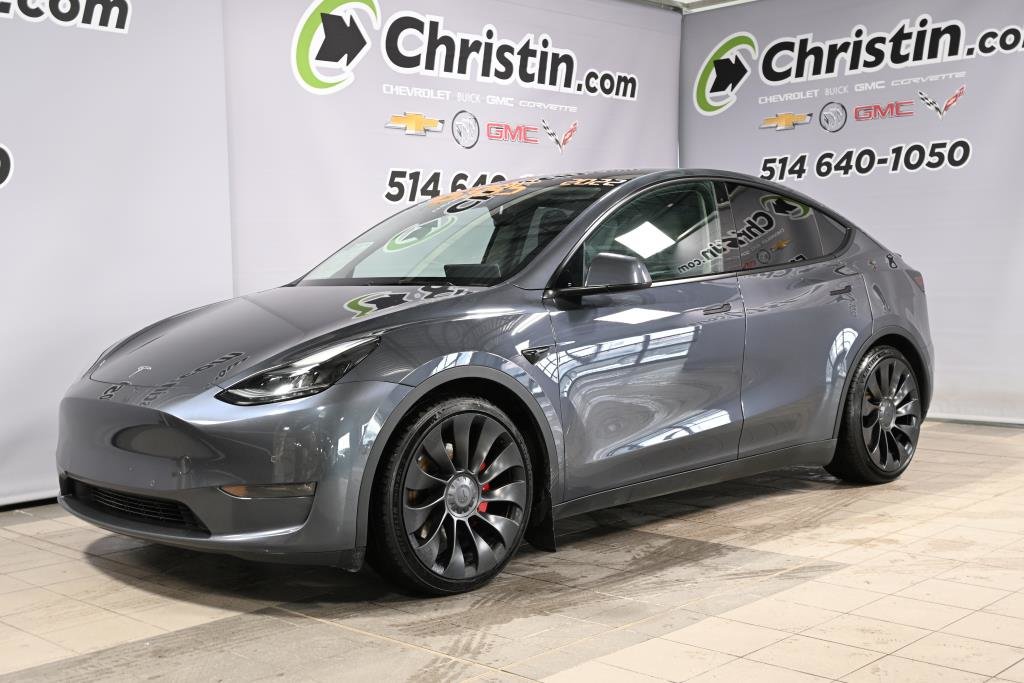 Tesla Model Y  2022 à Montréal, Québec - 1 - w1024h768px