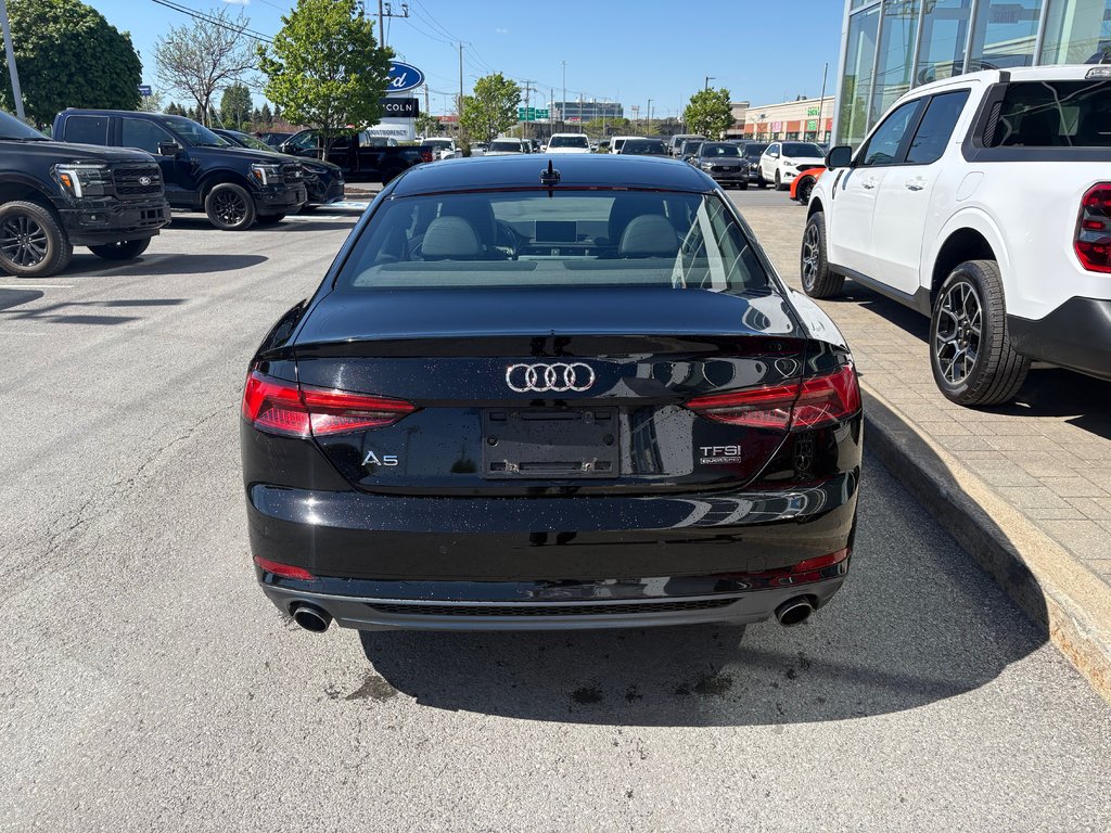 Audi A5 Coupe Progressiv | QUATTRO | TOIT PANO | CUIR | CAMERA | 2018 à Brossard, Québec - 9 - w1024h768px