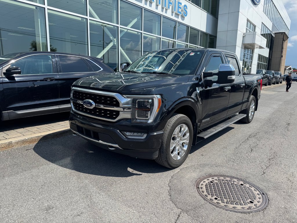 Ford F-150 PLATINIUM | 3.5 HYBRID | TOIT PANO | GEN 7.2 KW | 2022 à Brossard, Québec - 1 - w1024h768px