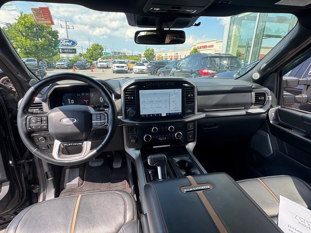 Ford F-150 PLATINIUM | 3.5 HYBRID | TOIT PANO | GEN 7.2 KW | 2022 à Brossard, Québec - 13 - w1024h768px