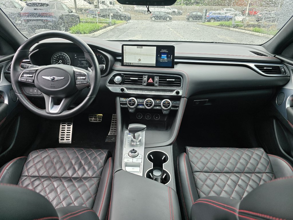 2022 GENESIS G70 3.3T SPORT 365 HP HEAD UP DISP CAM360 CUIR NAPPA in Montréal, Quebec - 4 - w1024h768px
