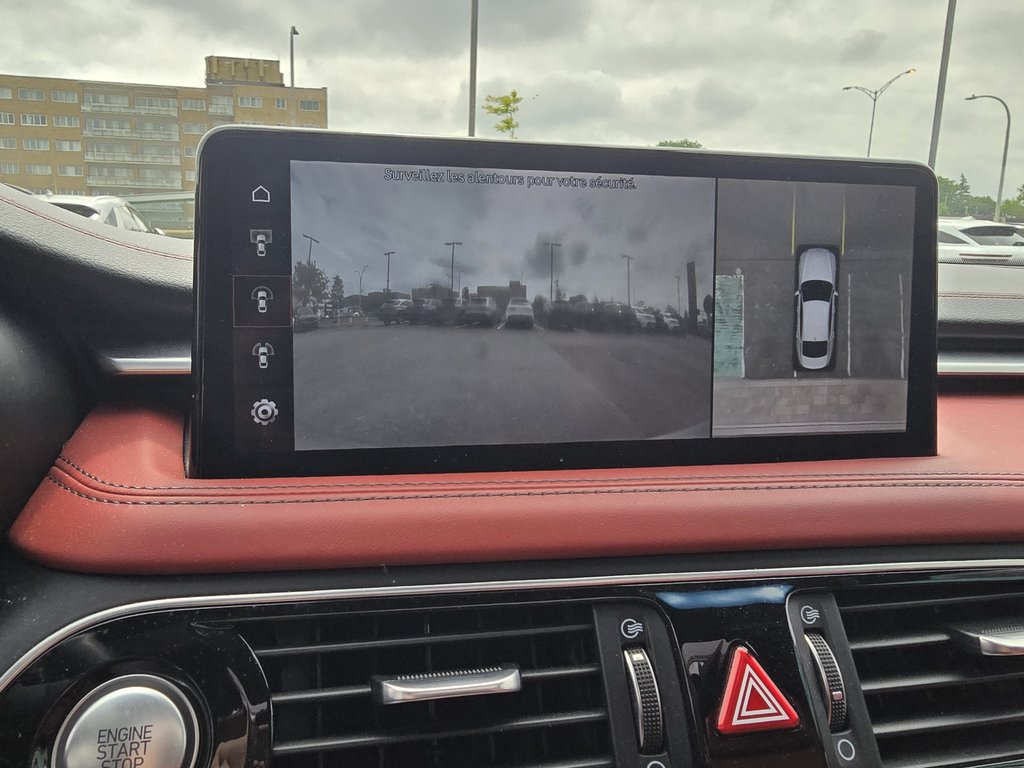 2022 GENESIS G70 3.3T SPORT 365 HP HEAD UP DISP CAM360 CUIR NAPPA in Montréal, Quebec - 14 - w1024h768px