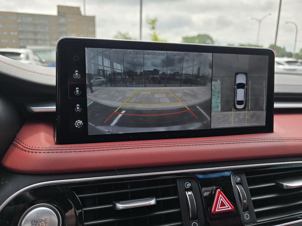 2022 GENESIS G70 3.3T SPORT 365 HP HEAD UP DISP CAM360 CUIR NAPPA in Montréal, Quebec - 16 - w1024h768px