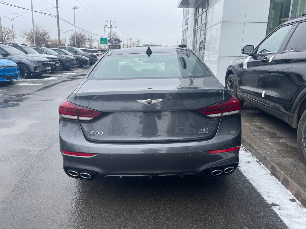 2019 GENESIS G80 3.3T Sport | AWD | TOIT PANO | CAMÉRA 360 | 365HP in Brossard, Quebec - 9 - w1024h768px