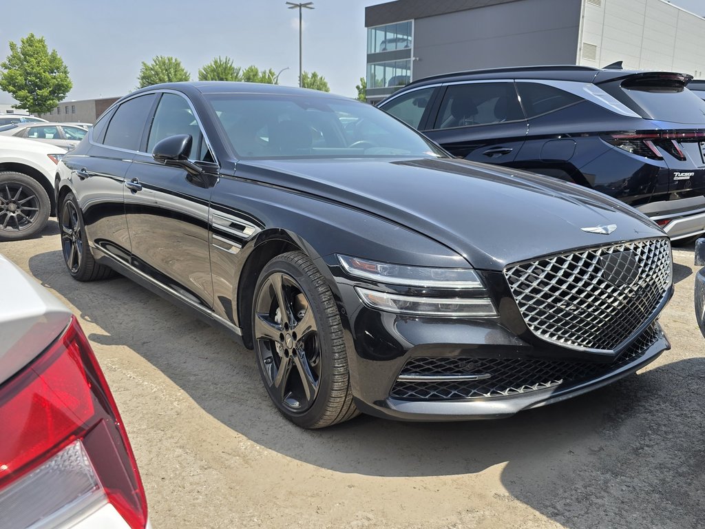 GENESIS G80 PRESTIGE 3.5T 375HP TOIT PANO CAM 360 PARK ASSIST 2021 à Montréal, Québec - 1 - w1024h768px