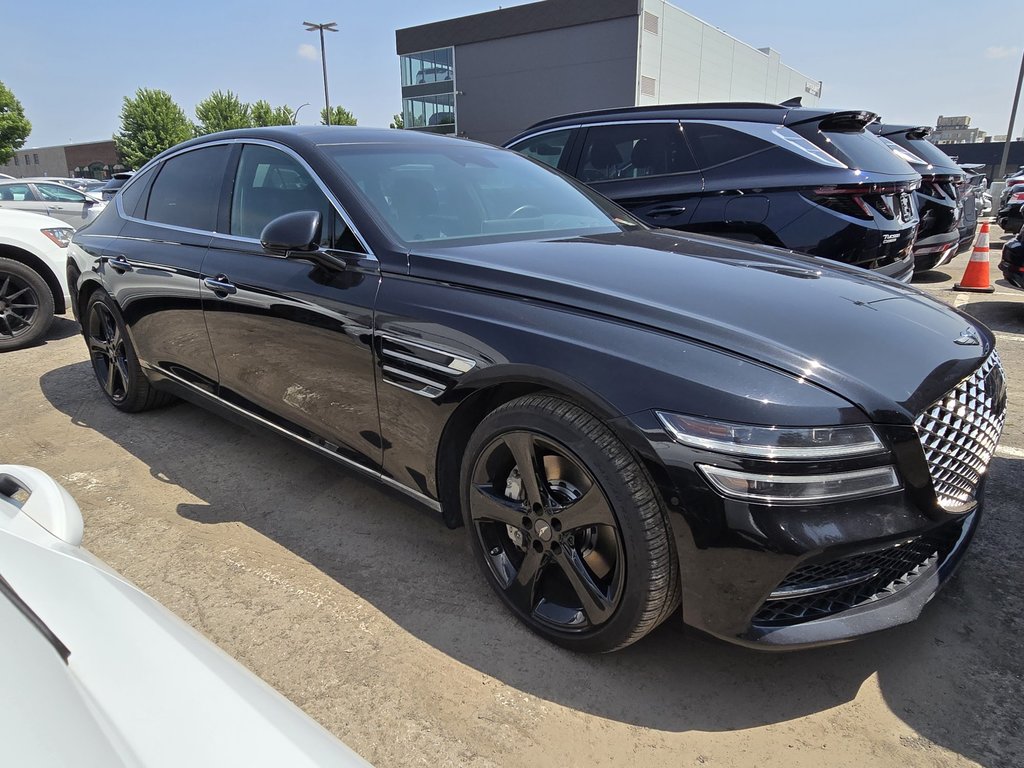 GENESIS G80 PRESTIGE 3.5T 375HP TOIT PANO CAM 360 PARK ASSIST 2021 à Montréal, Québec - 12 - w1024h768px