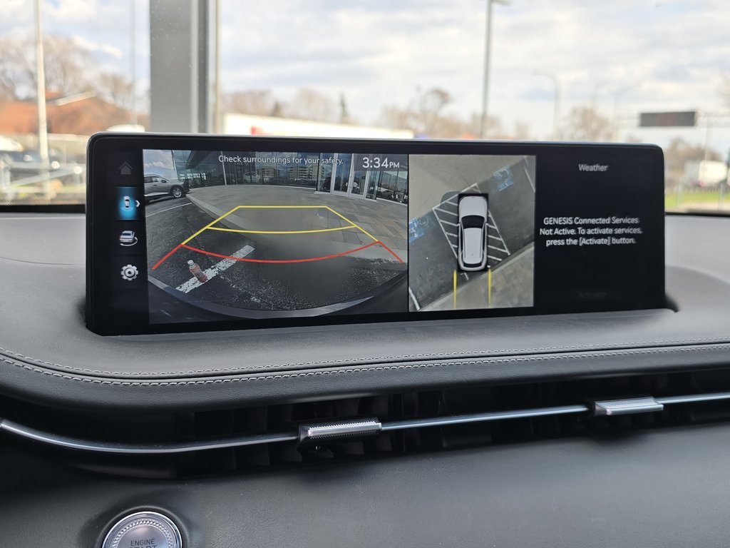 2023 GENESIS GV70 3.5T SPORT PLUS 375HP  HEAD-UP CAM360 CUIR NAPPA in Montréal, Quebec - 15 - w1024h768px