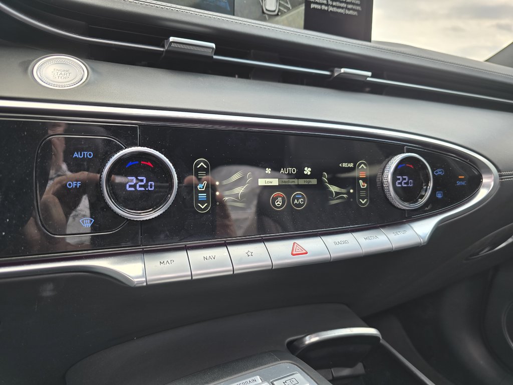 2023 GENESIS GV70 3.5T SPORT PLUS 375HP  HEAD-UP CAM360 CUIR NAPPA in Montréal, Quebec - 19 - w1024h768px
