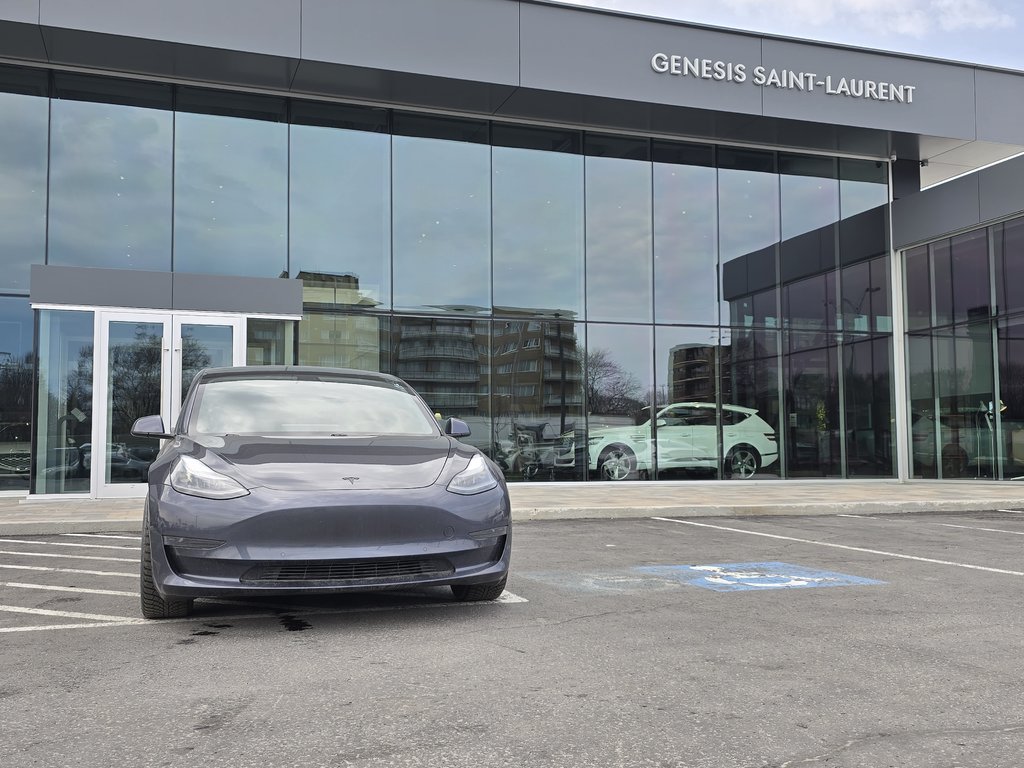 2021 Tesla MODEL 3 STANDARD RANG PLUS RWD CUIR TOIT PANO CAMERA in Montréal, Quebec - 4 - w1024h768px