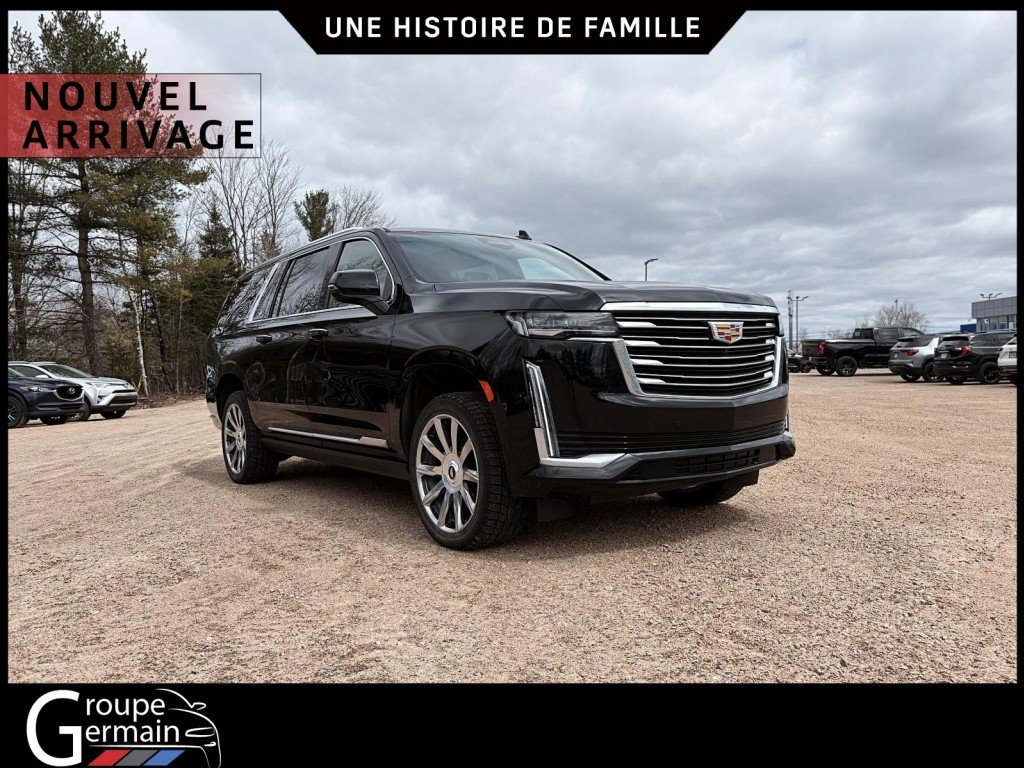 2024 Cadillac ESCALADE ESV À TI à St-Raymond, Québec - 1 - w1024h768px