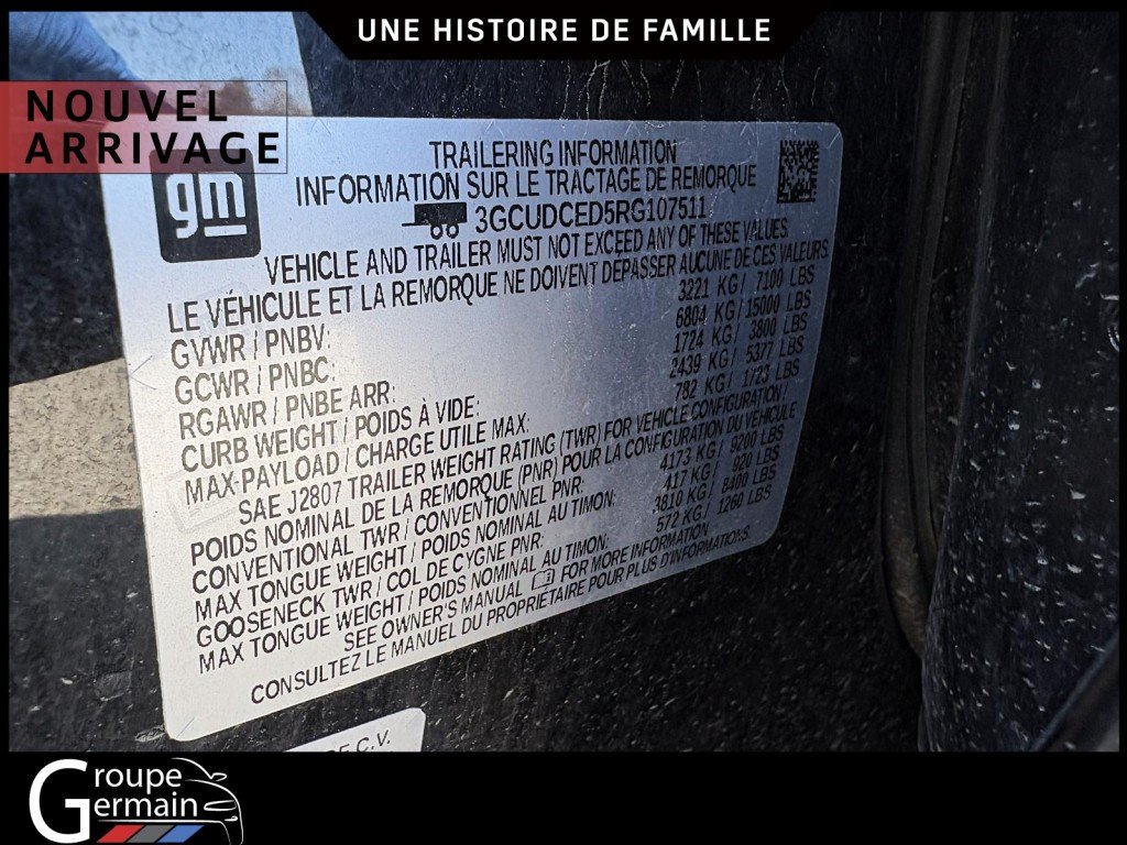 2024 Chevrolet Silverado 1500 à St-Raymond, Québec - 16 - w1024h768px