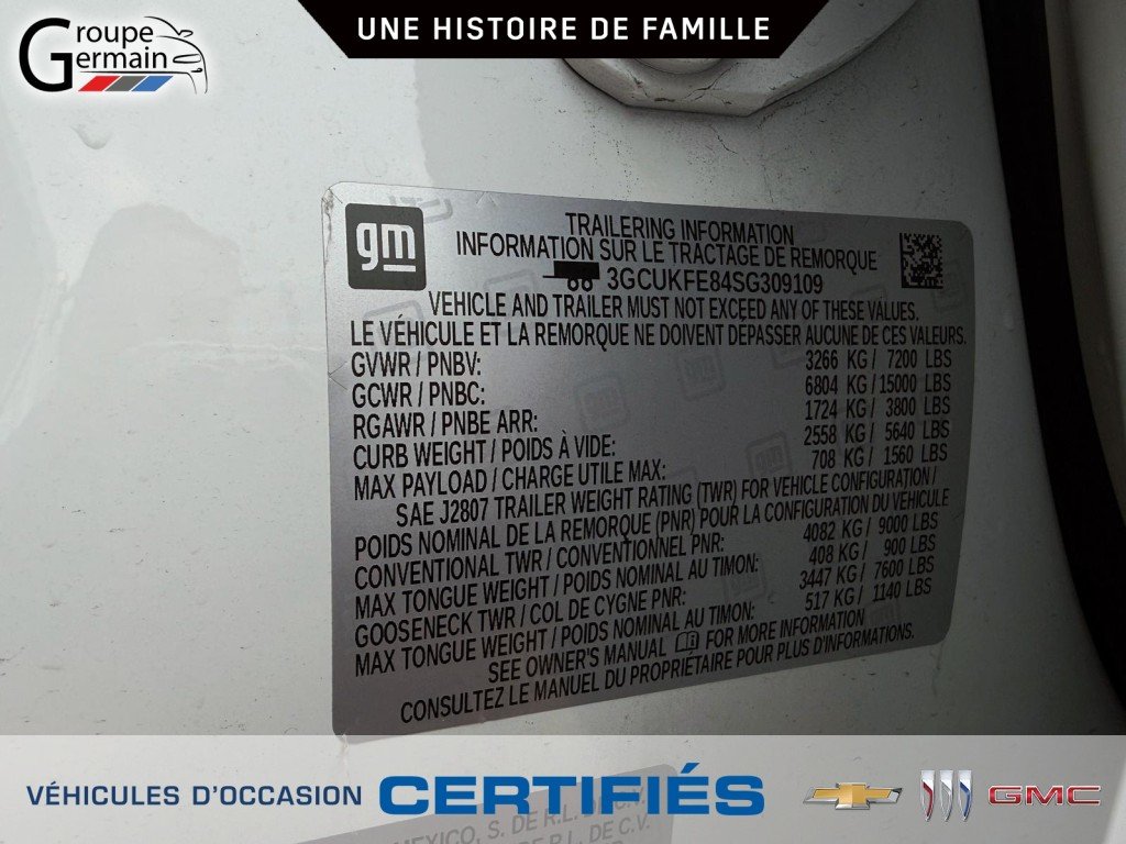 2025 Chevrolet Silverado 1500 à St-Raymond, Québec - 35 - w1024h768px