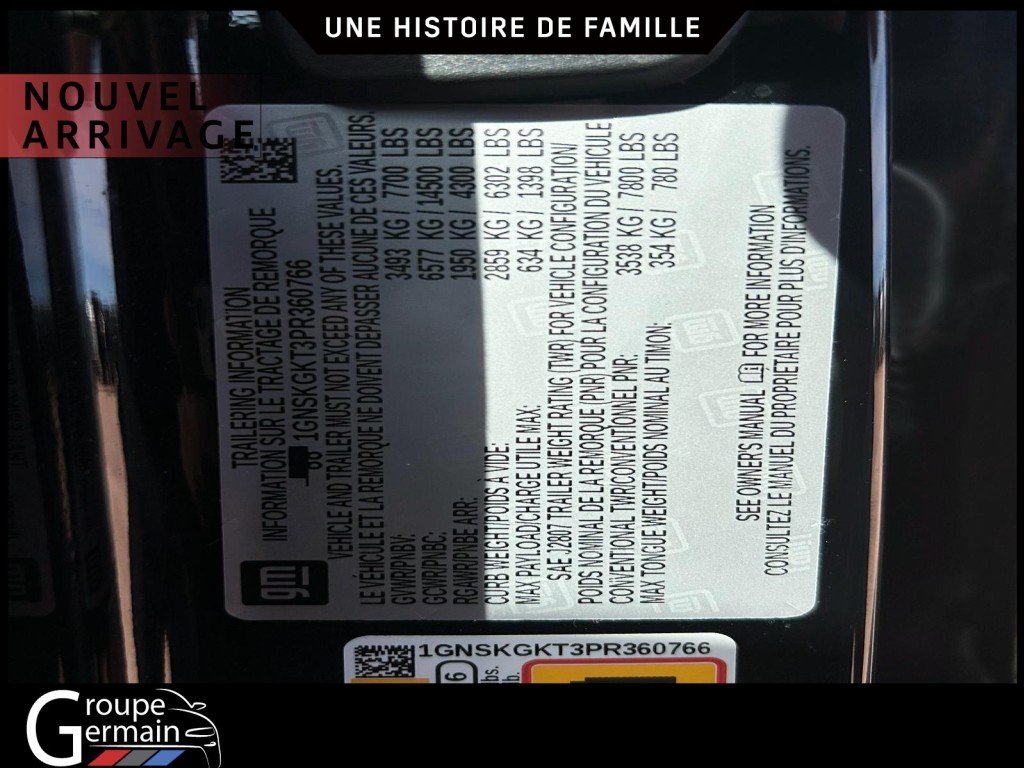 2023 Chevrolet Suburban à St-Raymond, Québec - 27 - w1024h768px
