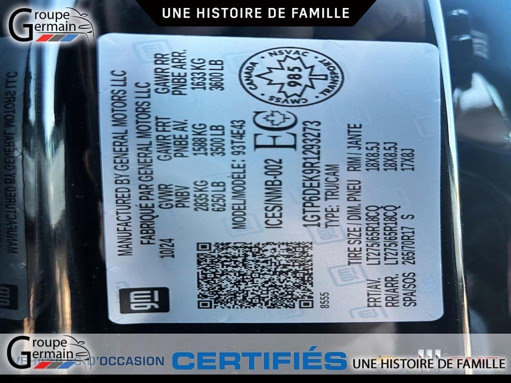 2024 GMC Canyon in Donnacona, Quebec - 25 - w1024h768px