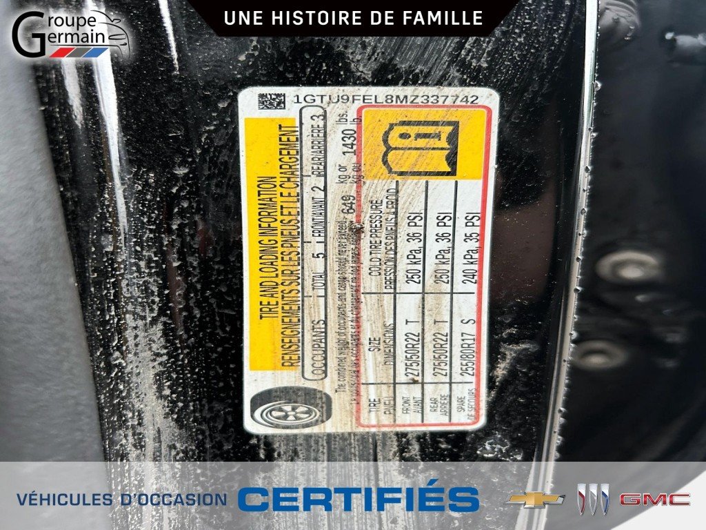 2021 GMC Sierra 1500 in St-Raymond, Quebec - 29 - w1024h768px