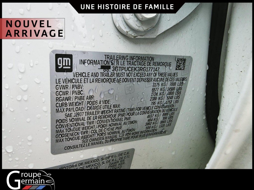 2024 GMC Sierra 1500 in St-Raymond, Quebec - 15 - w1024h768px