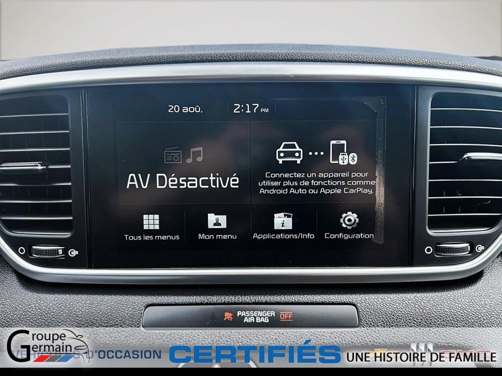 2020 Kia Sportage in Donnacona, Quebec - 19 - w1024h768px