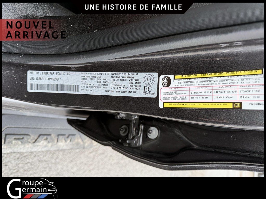 2023 Ram 1500 in Donnacona, Quebec - 11 - w1024h768px
