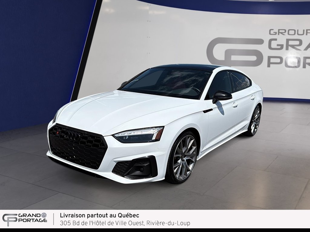 Audi S5 Progressiv, boîte automatique à traction intégrale 2023 à Rivière-du-loup, Québec - 1 - w1024h768px