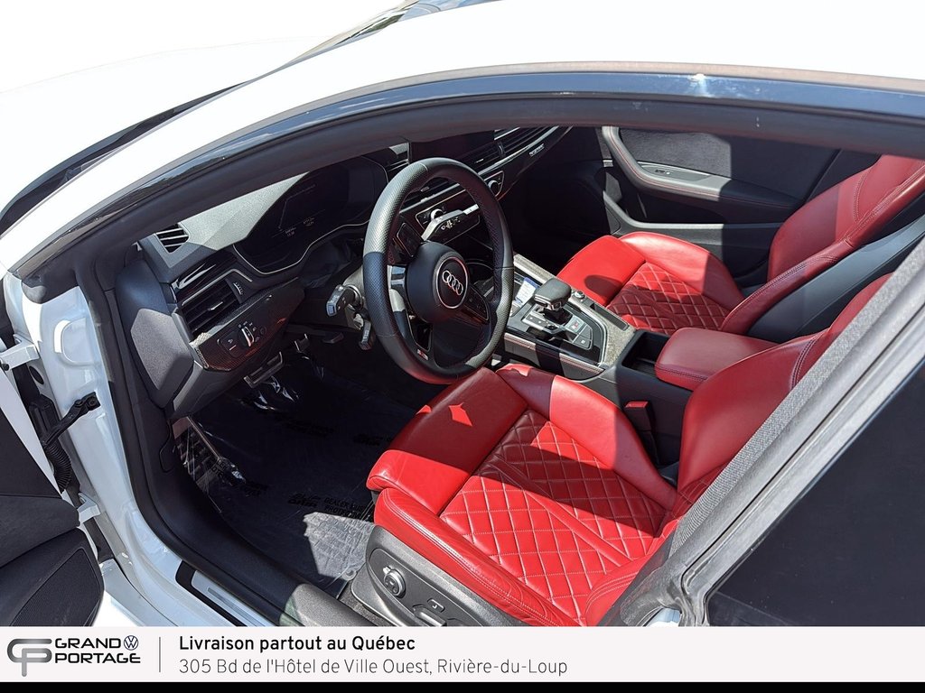 Audi S5 Progressiv, boîte automatique à traction intégrale 2023 à Rivière-du-loup, Québec - 12 - w1024h768px