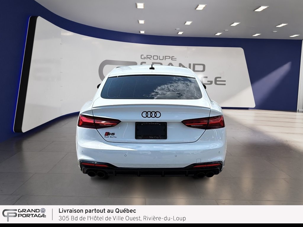 Audi S5 Progressiv, boîte automatique à traction intégrale 2023 à Rivière-du-loup, Québec - 6 - w1024h768px