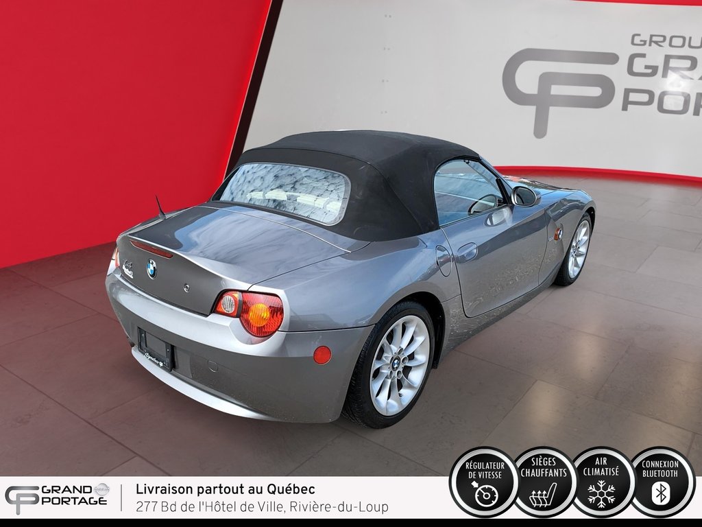 BMW Z4 2,5i, boîte automatique à propulsion arrière 2004 à Rivière-du-loup, Québec - 5 - w1024h768px