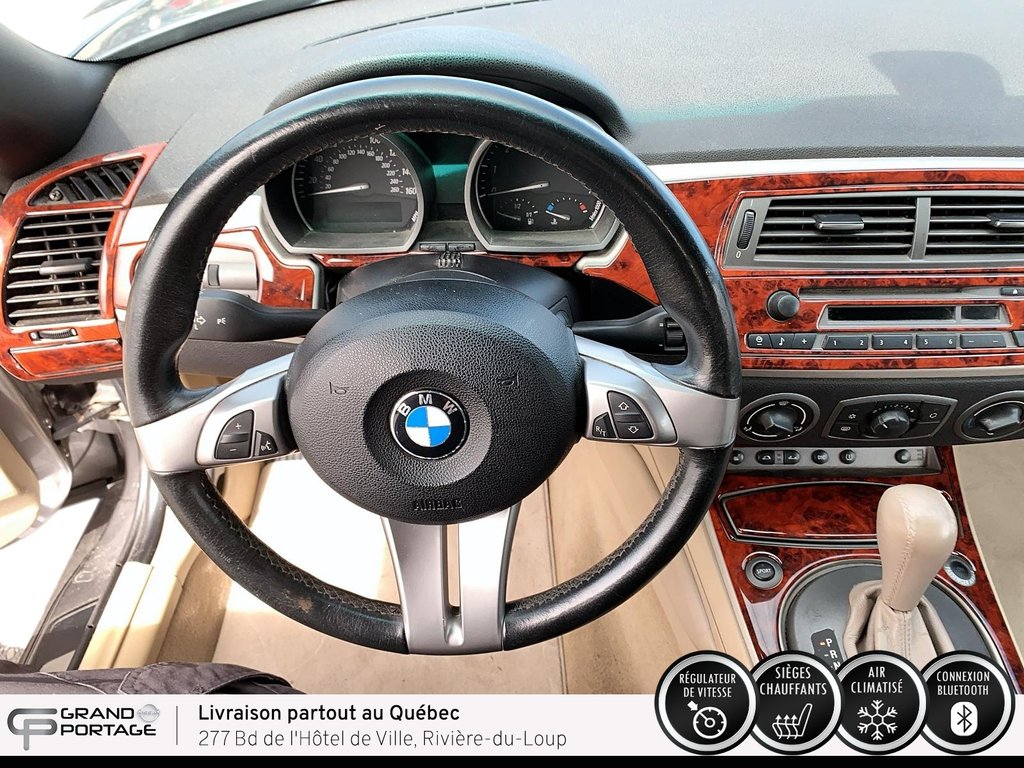 BMW Z4 2,5i, boîte automatique à propulsion arrière 2004 à Rivière-du-loup, Québec - 14 - w1024h768px