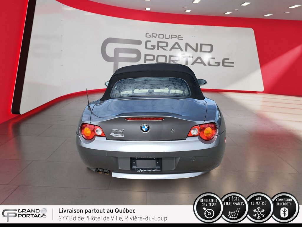 BMW Z4 2,5i, boîte automatique à propulsion arrière 2004 à Rivière-du-loup, Québec - 6 - w1024h768px