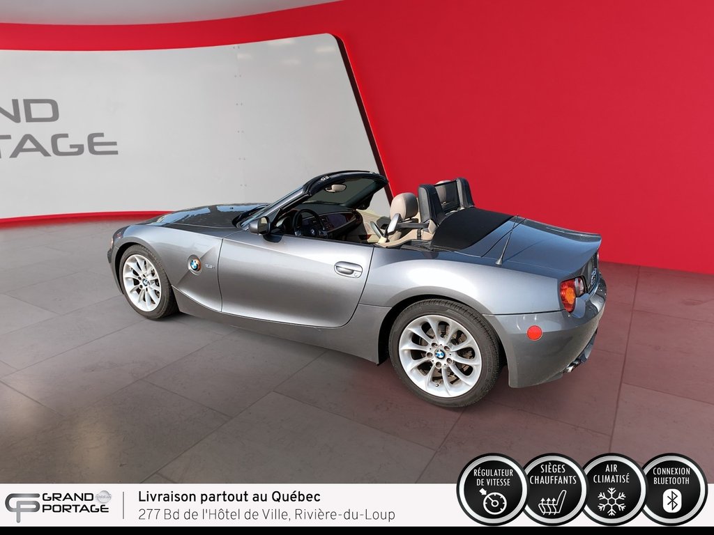 BMW Z4 2,5i, boîte automatique à propulsion arrière 2004 à Rivière-du-loup, Québec - 1 - w1024h768px