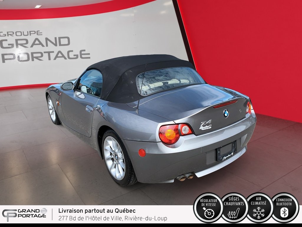 BMW Z4 2,5i, boîte automatique à propulsion arrière 2004 à Rivière-du-loup, Québec - 7 - w1024h768px