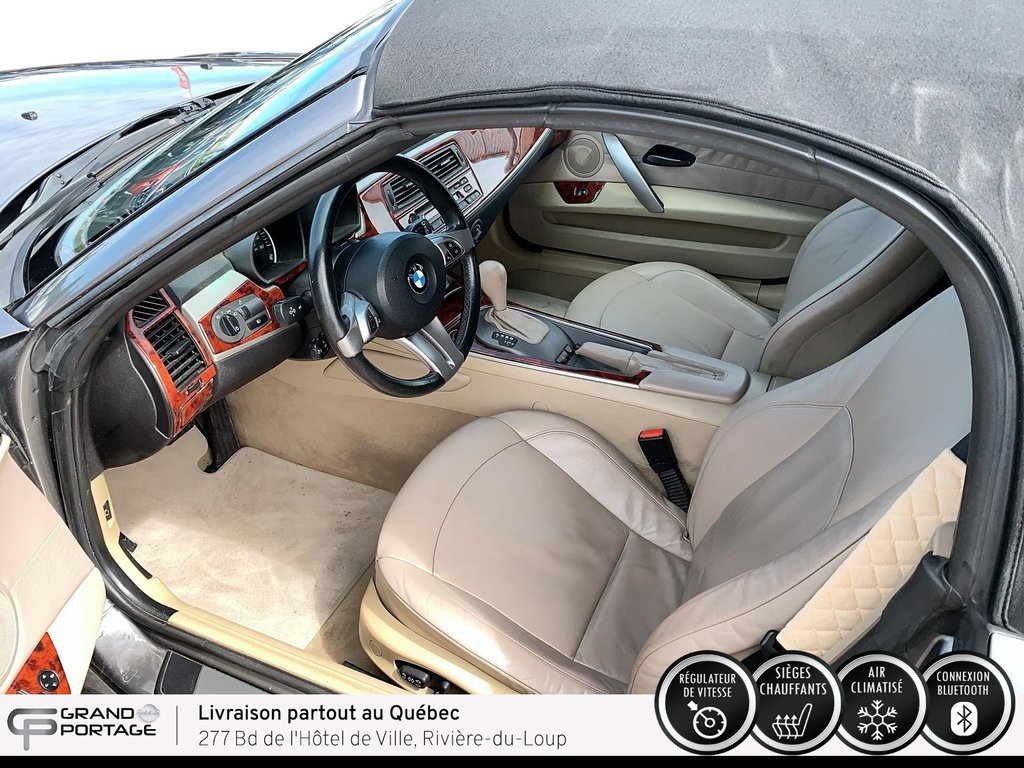 BMW Z4 2,5i, boîte automatique à propulsion arrière 2004 à Rivière-du-loup, Québec - 12 - w1024h768px