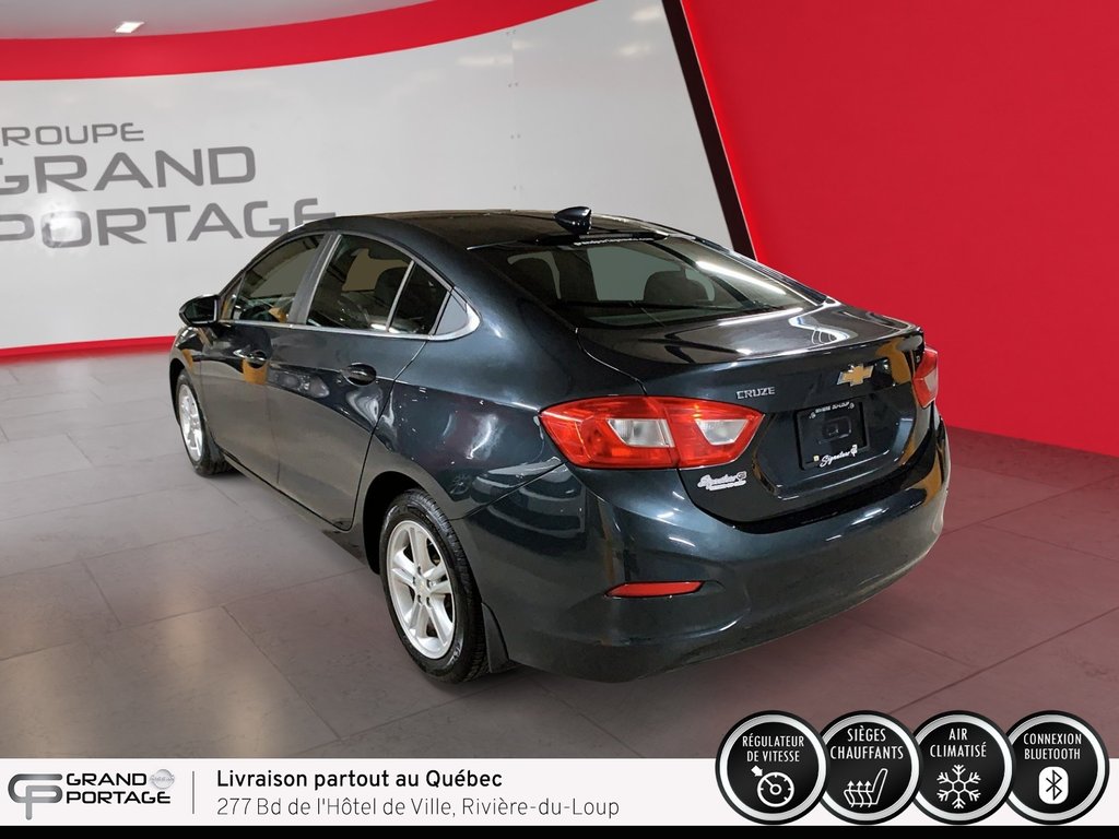 Chevrolet Cruze LT Turbo, boîte automatique à traction avant 2017 à Rivière-du-loup, Québec - 7 - w1024h768px