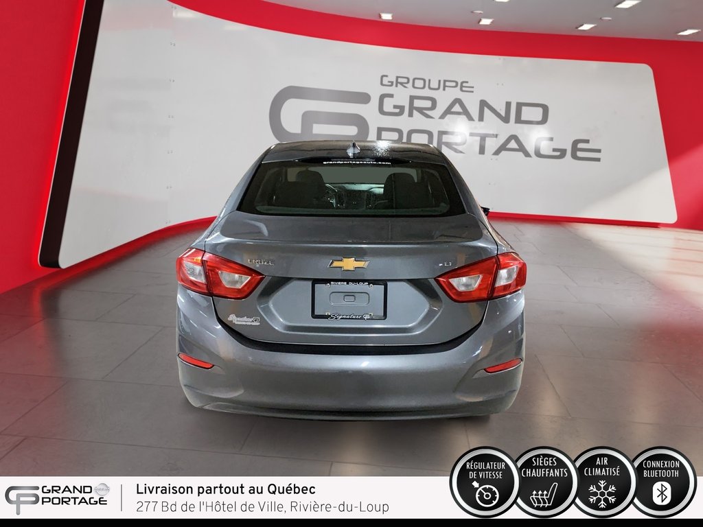 Chevrolet Cruze LT Turbo, boîte automatique à traction avant 2018 à Rivière-du-loup, Québec - 6 - w1024h768px