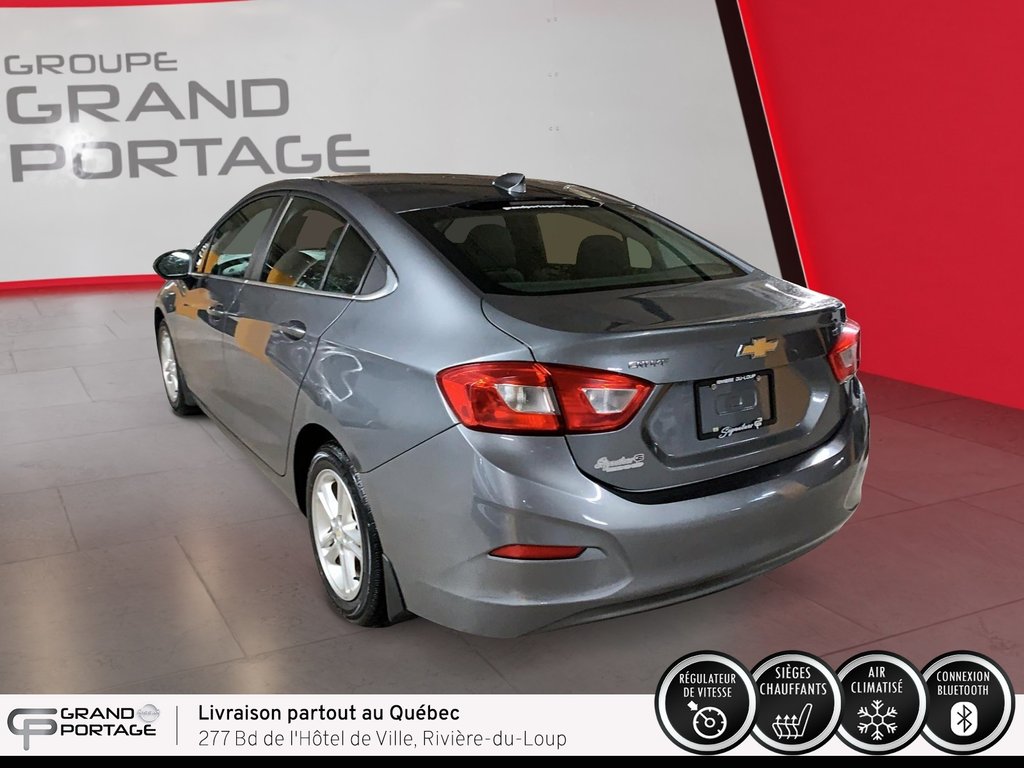 Chevrolet Cruze LT Turbo, boîte automatique à traction avant 2018 à Rivière-du-loup, Québec - 7 - w1024h768px