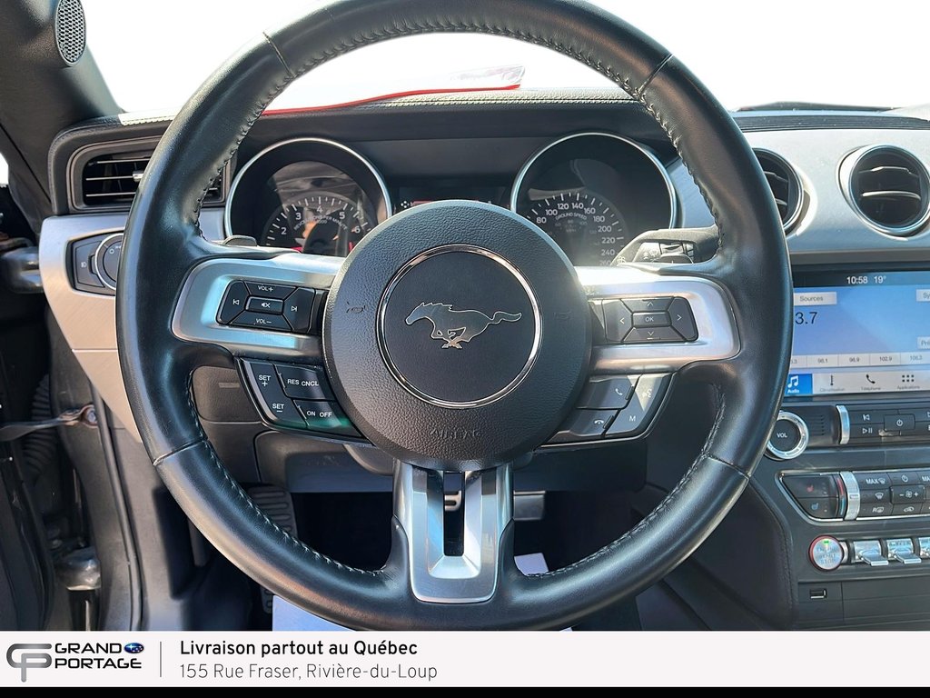 2019 Ford Mustang EcoBoost, boîte automatique, propulsion in Rivière-du-loup, Quebec - 15 - w1024h768px