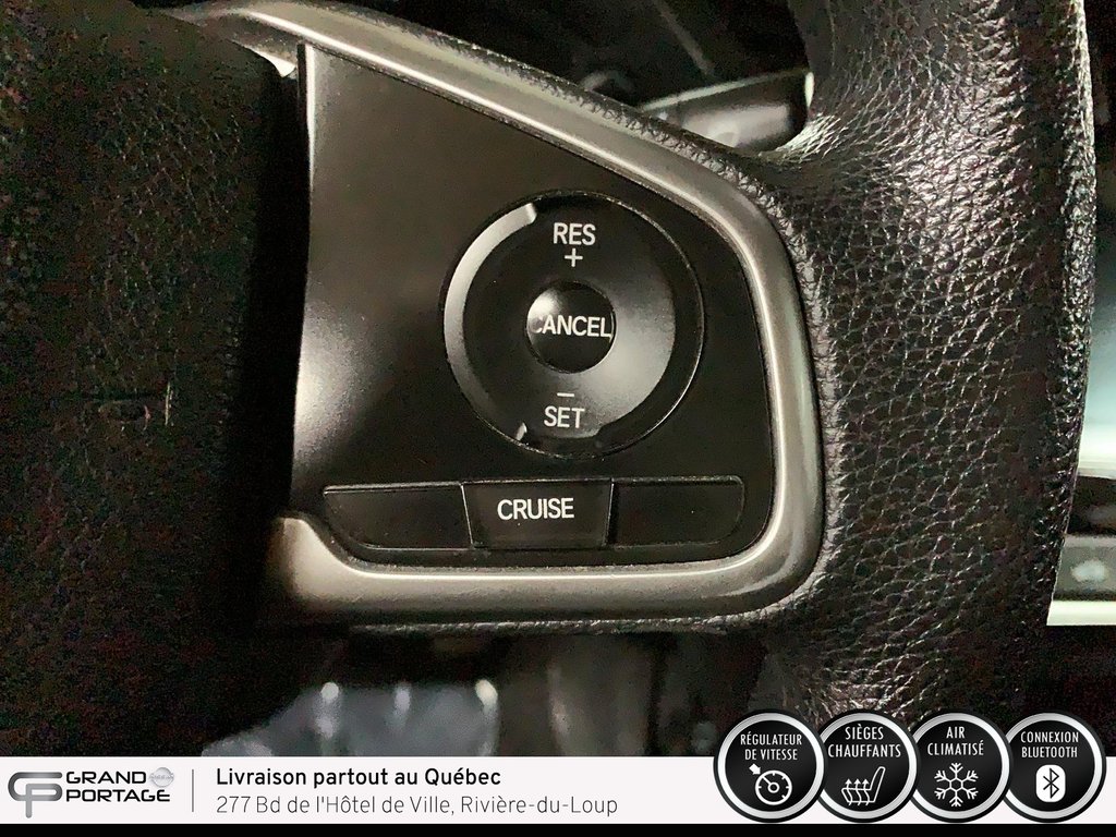 Honda Civic LX, CVT à traction avant 2016 à Rivière-du-loup, Québec - 17 - w1024h768px
