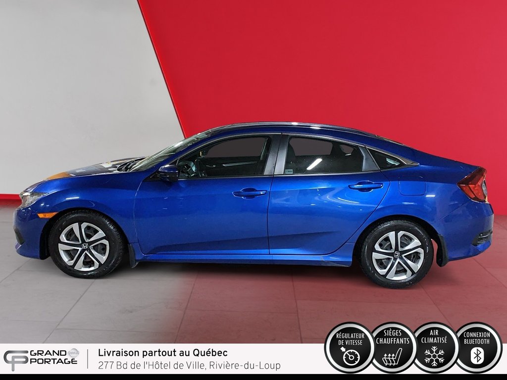 Honda Civic LX, CVT à traction avant 2016 à Rivière-du-loup, Québec - 8 - w1024h768px