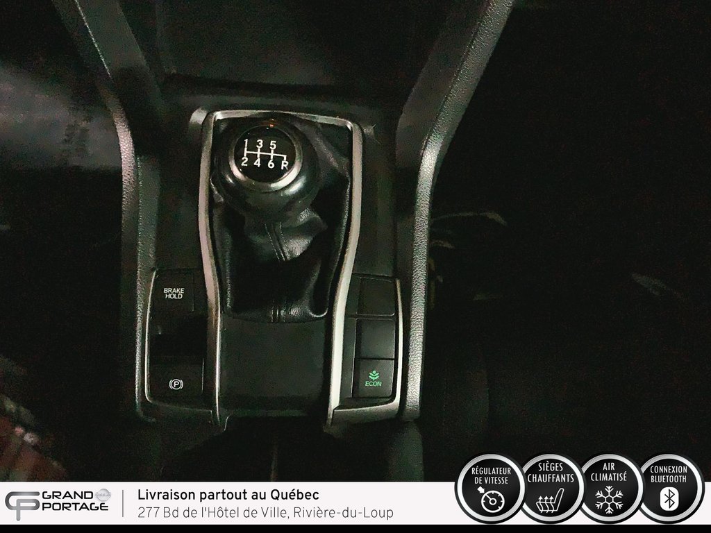 2017 Honda Civic LX, boîte manuelle à traction avant in Rivière-du-loup, Quebec - 19 - w1024h768px