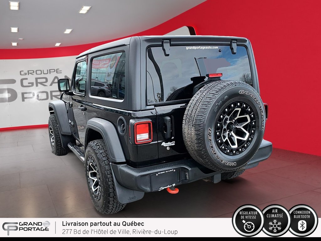 2018 Jeep Wrangler Unlimited Sport, boîte automatique à 4 roues motrices in Rivière-du-loup, Quebec - 7 - w1024h768px