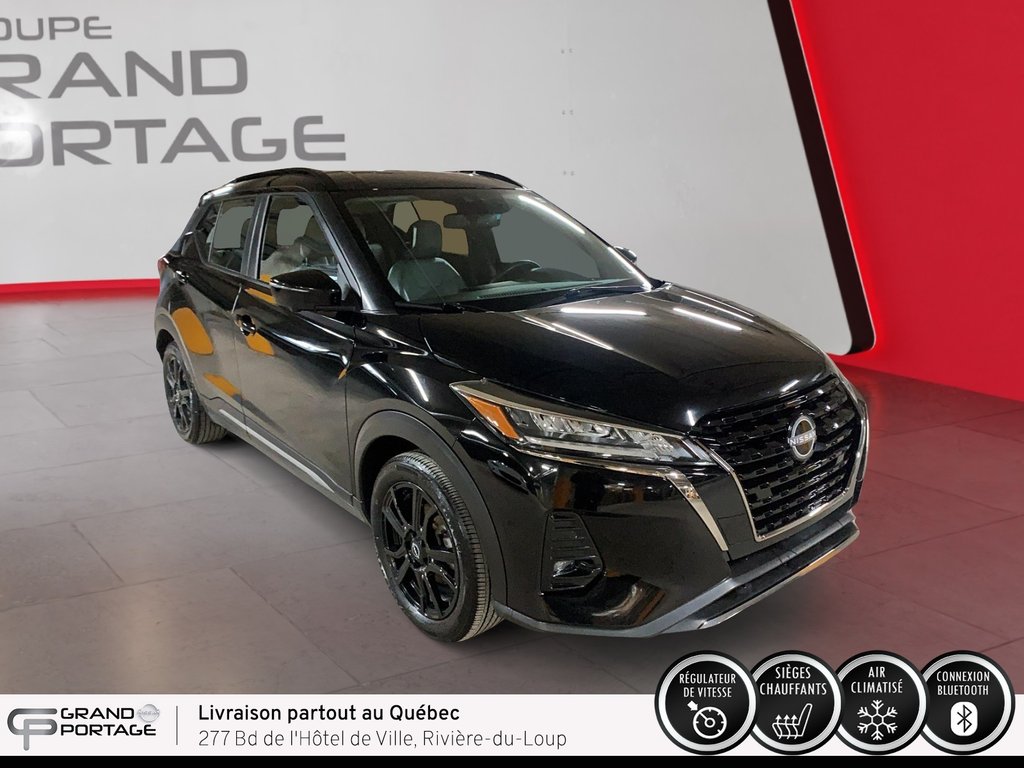 2022 Nissan Kicks SR, CVT à traction avant in Rivière-du-loup, Quebec - 3 - w1024h768px