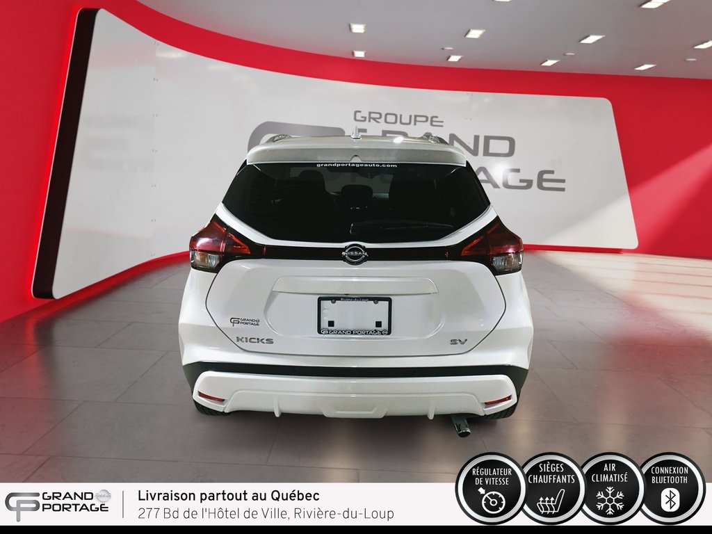 2022 Nissan Kicks SV, CVT à traction avant in Rivière-du-loup, Quebec - 6 - w1024h768px